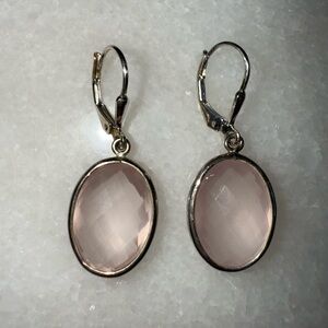 Rose Quartz Earrings